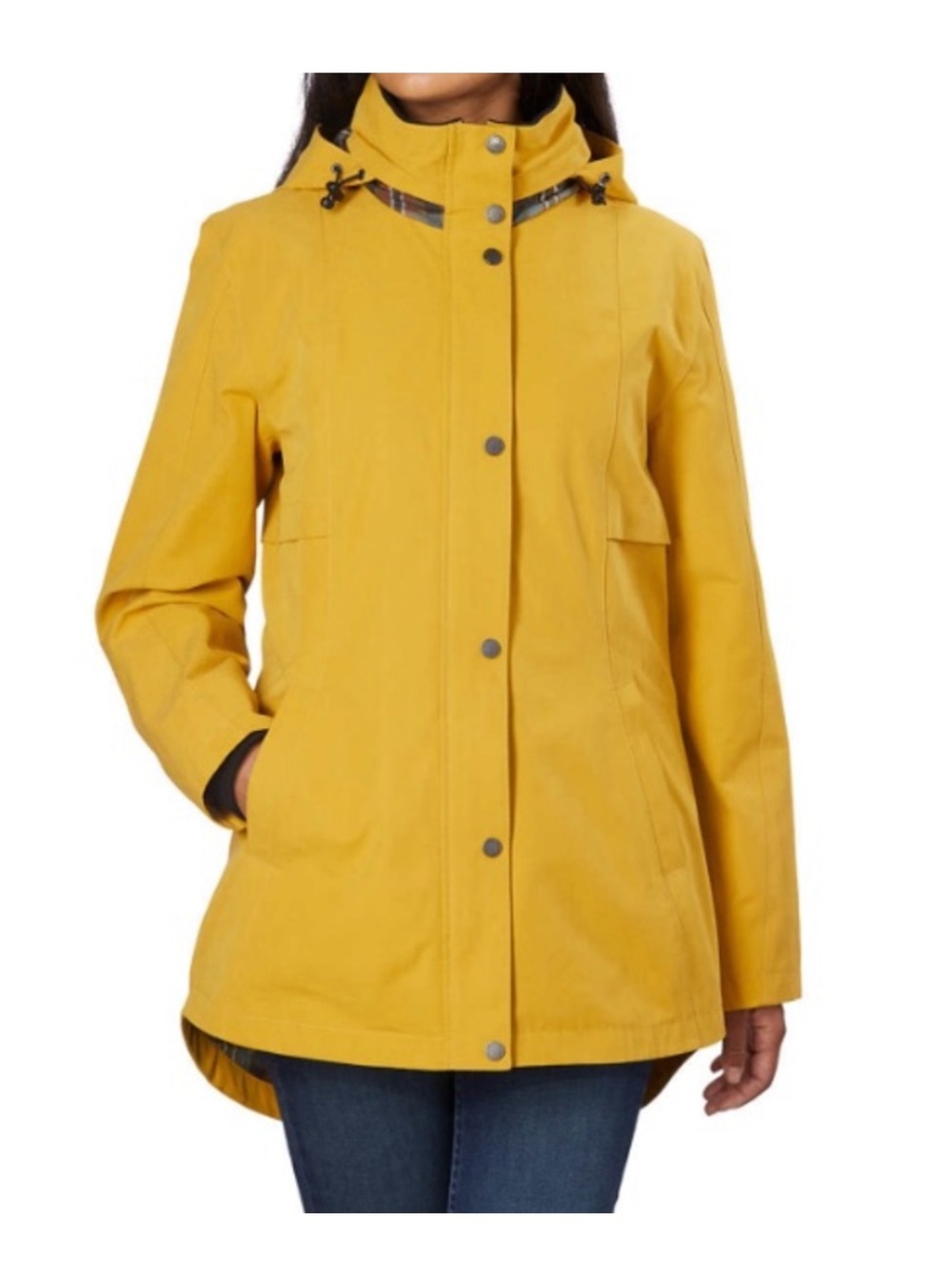 Women's goldenrod yellow Pendleton Women's Waterproof Rain Trail Jacket size Lg